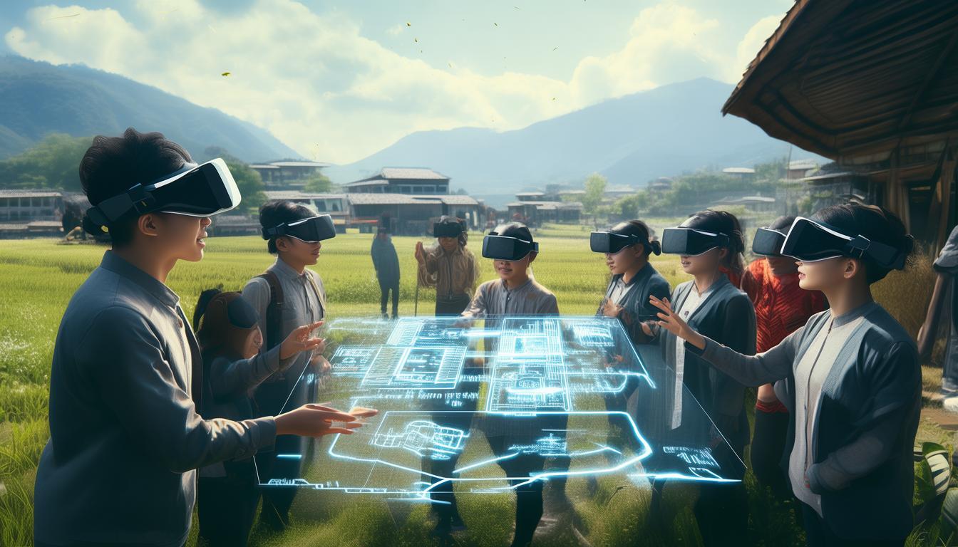 数字乡村建设中的VR/AR技术应用