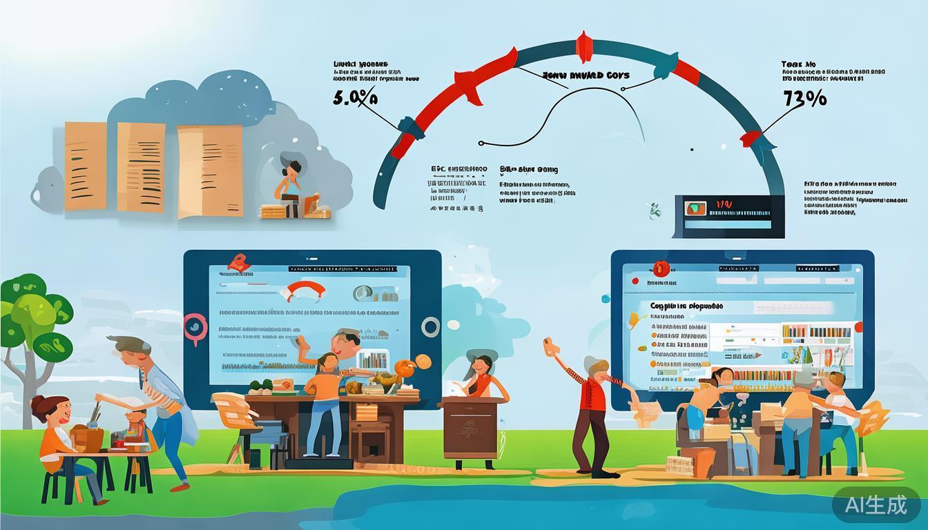 乡村治理效率低数字化台账+积分激励系统，治理响应速度提升70%(2)